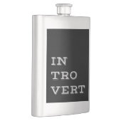 灰色の内向的なフラスコ フラスク (右)