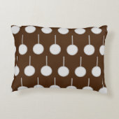 灰色の円 アクセントクッション (裏面)