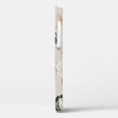 灰色の円:シームレシンプルームパターン Case-Mate iPhoneケース (裏面 / 左)