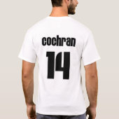 灰色の剣闘士-マットのワイシャツ Tシャツ (裏面)