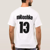 灰色の剣闘士-私のワイシャツ Tシャツ (裏面)