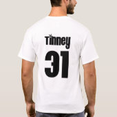 灰色の剣闘士- Tinneyのワイシャツ Tシャツ (裏面)