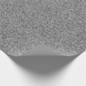 灰色の包装紙1巻 ラッピングペーパー (角)