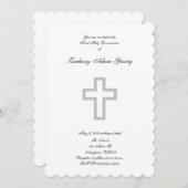 「灰色の十字」招待状 招待状 (正面/裏面)