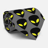 灰色の外国のタイ ネクタイ (ロール)