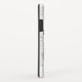 灰色の大理石で愛の生活7写真コラージュ Case-Mate iPhoneケース (裏面/右)