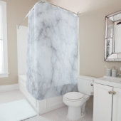 灰色の大理石のテクスチャ シャワーカーテン (インサイチュ)