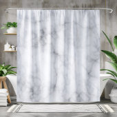 灰色の大理石のテクスチャ シャワーカーテン