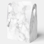 灰色の大理石の好意ボックス フェイバーボックス (オープン)