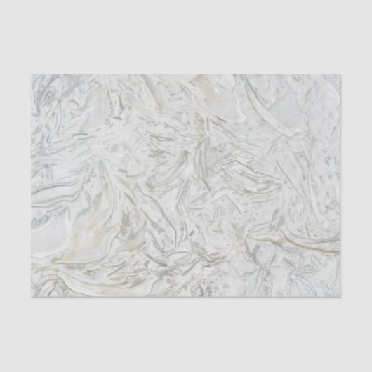 灰色の大理石サーフェスパターン 薄葉紙 (正面)