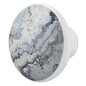 灰色の大理石パターン セラミックノブ (右)