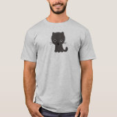 灰色の子猫 Tシャツ (正面)