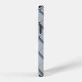 灰色の屋根の瓦 iPhoneケース (右側面)