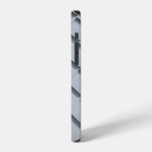 灰色の屋根の瓦 iPhoneケース (左側面)