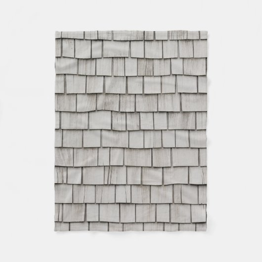 灰色の屋根板の写真を閉じる フリースブランケット (正面)