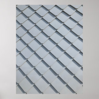 灰色の屋根板 ポスター