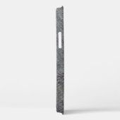 灰色の布地と抽象芸術スケッチ Case-Mate iPhoneケース (裏面 / 右)