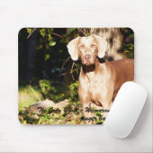 灰色の幽霊- Weimaranerのショウガ… マウスパッド (マウス)