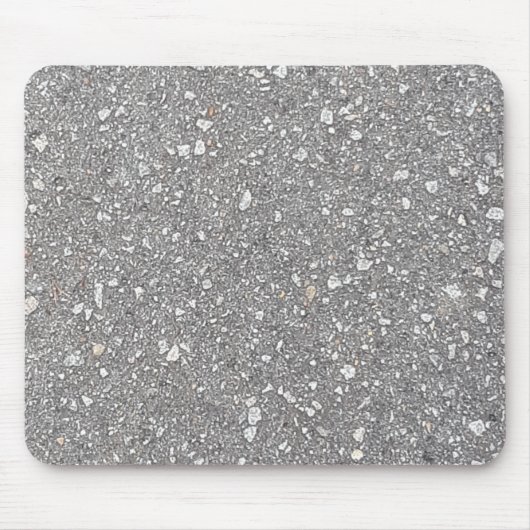 灰色の斑点のあるデザイン マウスパッド (正面)