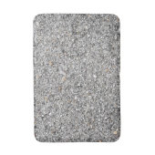 灰色の斑点のあるバスマット バスマット (正面縦)