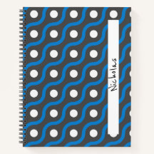 灰色の曲線の青いパターン