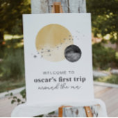 灰色の最初ののまわりに旅の太陽の歓迎ポスター ポスター