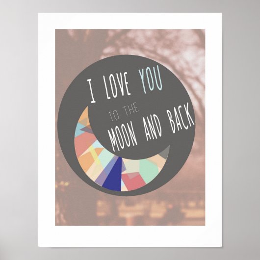 灰色の月のポスター ポスター (正面)