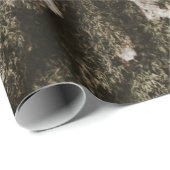 灰色の木の幹 ラッピングペーパー (ロールコーナー)