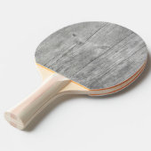 灰色の木材 卓球ラケット (正面アングル)