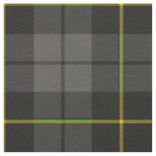 灰色の木炭黒くおよび黄色の格子縞パターン ファブリック (クローズアップ)