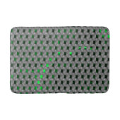 灰色の板の下の緑の画像は長方形の正方形？ バスマット (正面)