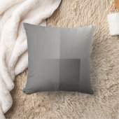 灰色の枕 クッション (ブランケット)