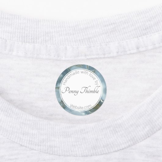 灰色の水晶 ラベル (貼付)