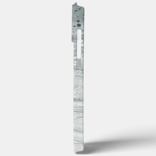 灰色の水色 Case-Mate iPhoneケース (裏面 / 左)