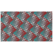 灰色の波オンブルゴーニュティール（緑がかった色） テーブルクロス (正面(横))