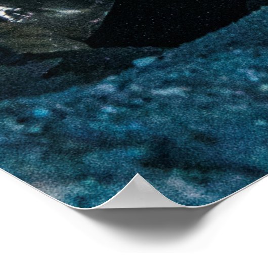 灰色の洞窟 ポスター (角)