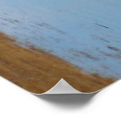 灰色の海離れ鳥 ポスター (角)