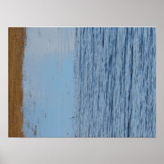 灰色の海離れ鳥 ポスター (正面)