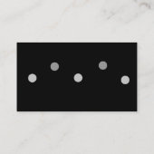 灰色の点 名刺 (裏面)