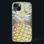 灰色の熱帯黄色いPinneapple iPhone 13ケース<br><div class="desc">灰色の熱帯黄色いPinneapple。 芸術家: スタジオW. Image ID: 149438D.</div>