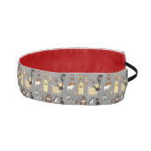 灰色の犬のパターン アスレチックヘッドバンド (右)