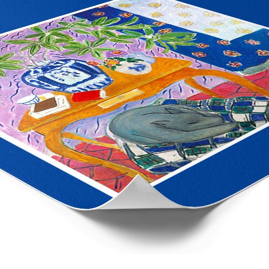 灰色の犬は ポスター (角)