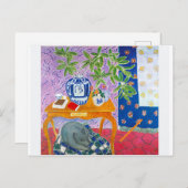 灰色の犬は ポストカード (正面/裏面)