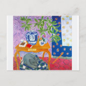 灰色の犬は ポストカード (正面)