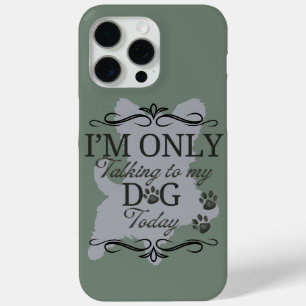 灰色の犬 iPhone 15 PRO MAXケース