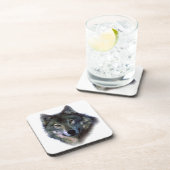 灰色の狼の目 コースター (右側)