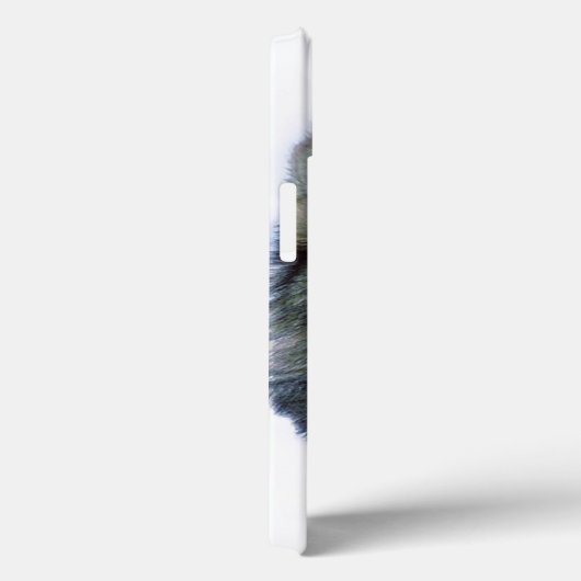 灰色の狼の目 Case-Mate iPhoneケース (裏面 / 右)