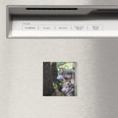 灰色の狼 マグネット (インサイチュ (食洗機))