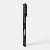 灰色の猫 iPhoneケース (右側面)
