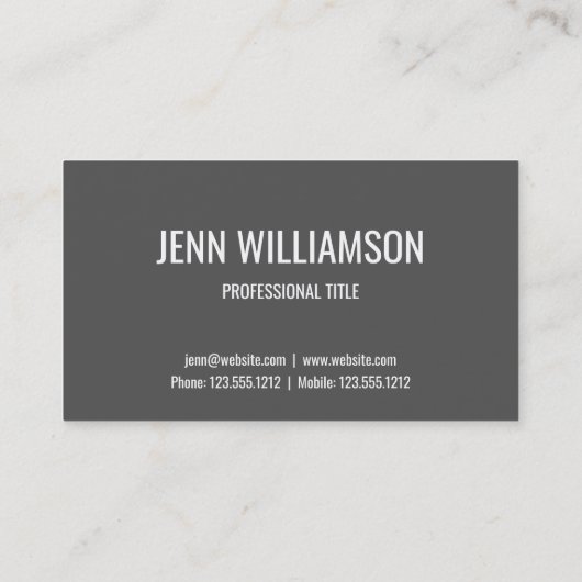 灰色の瑪瑙のgeodeのモダンな水晶名刺は上がりました 名刺 (裏面)